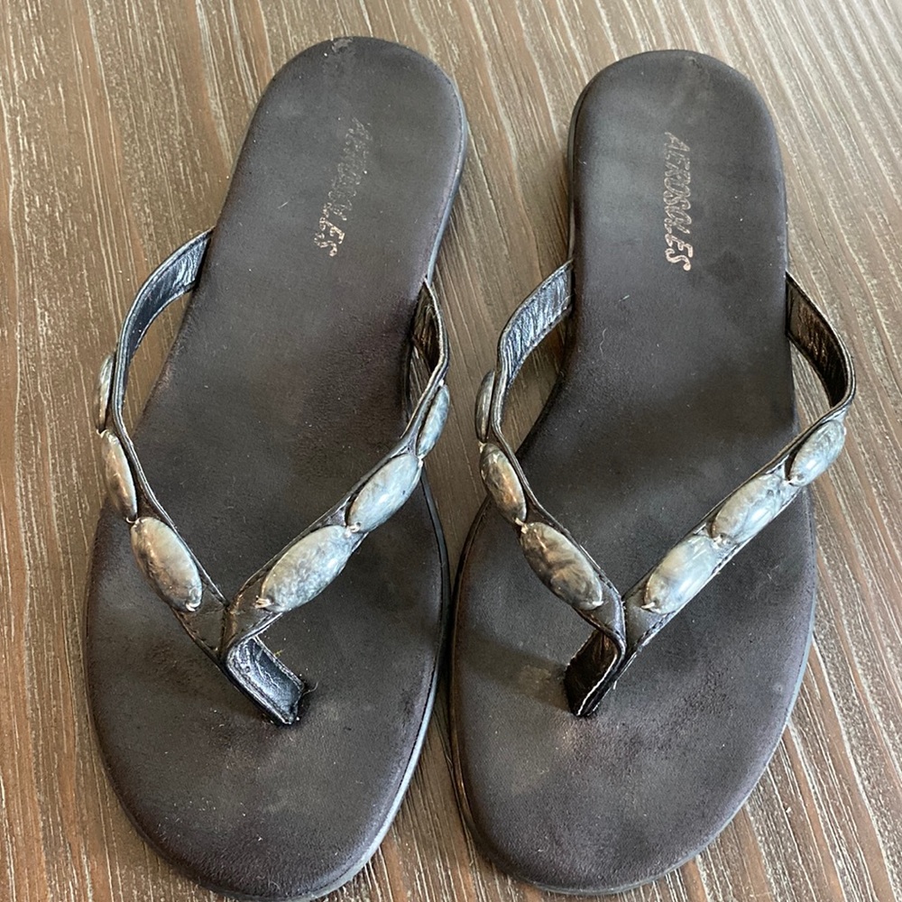 Aerosoles ladies, flat sandals in size 7